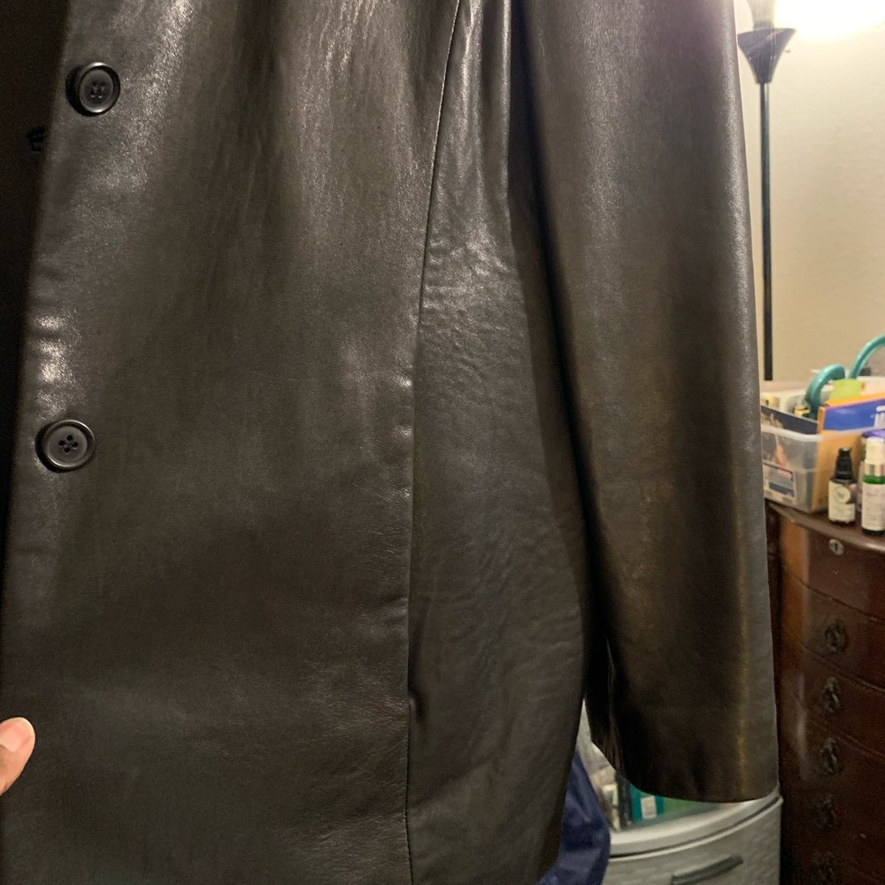 Genuine Lamb Leather Coat